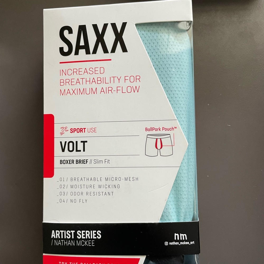 New Saxx Volt in box